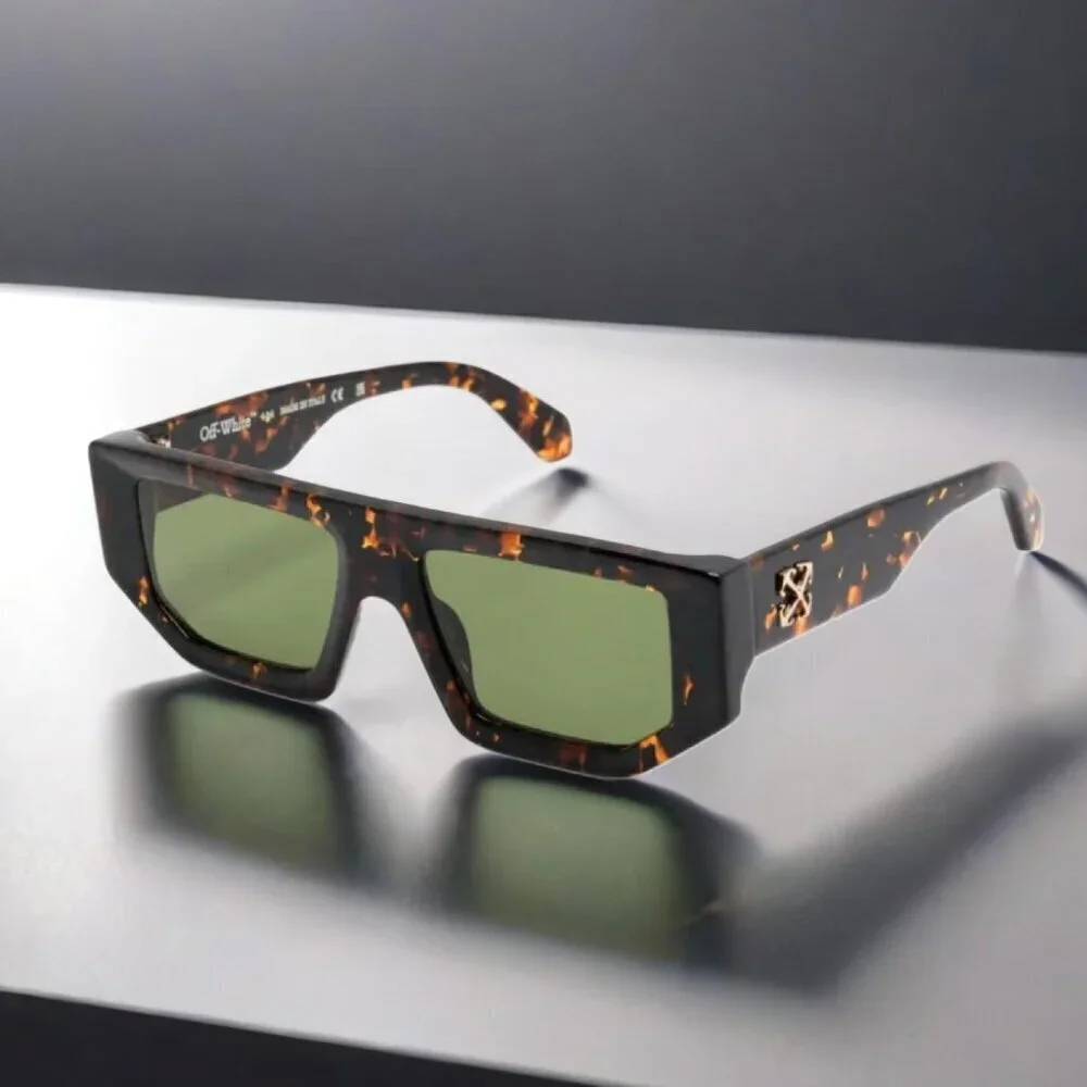 NWT Off-White Vancouver Havana 53mm Sunglasses